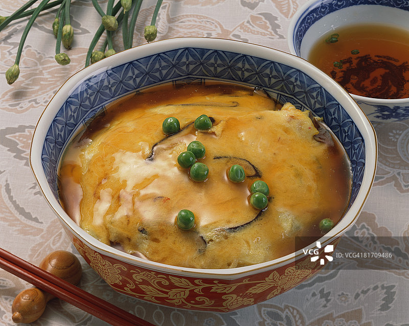 蛋包蒸米饭图片素材