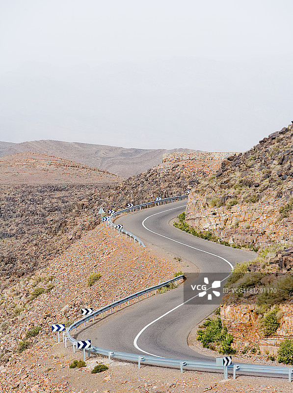 干燥山区公路图片素材