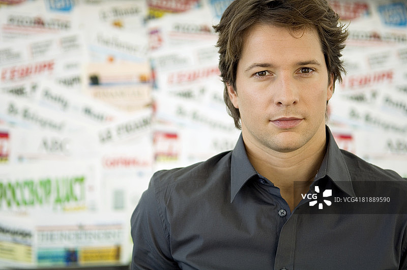 中年男子肖像图片素材