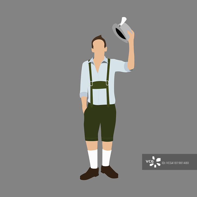 典型的德国男人图片素材