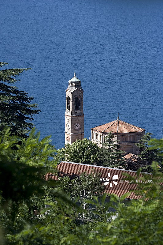 特雷梅佐，科莫湖，伦巴第，意大利湖区，意大利，欧洲图片素材
