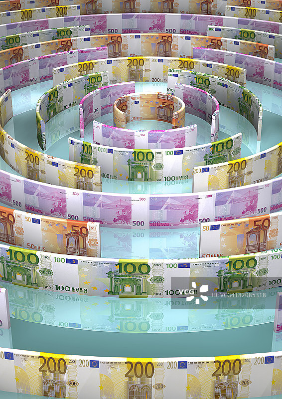欧元迷宫图片素材