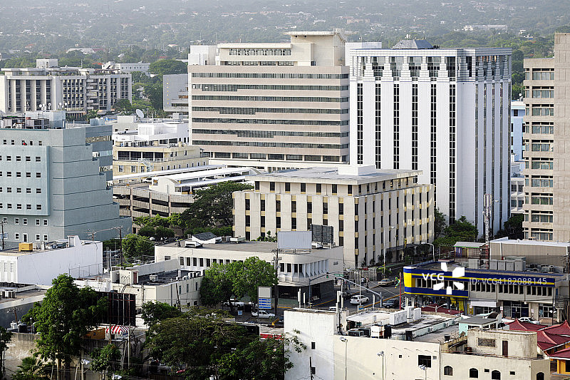 新金斯敦，牙买加图片素材