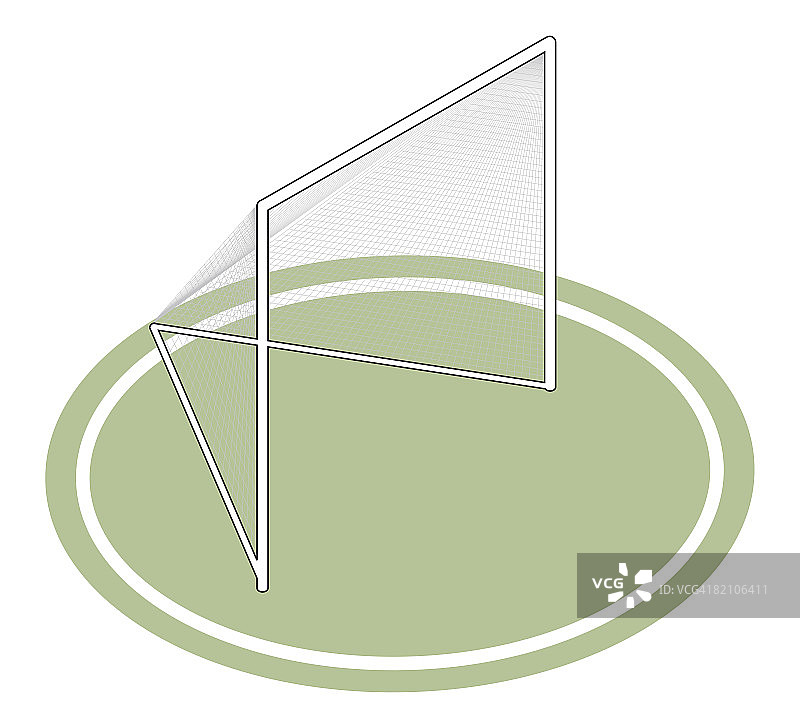 曲棍球球门图片素材