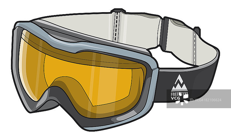 滑雪镜图片素材
