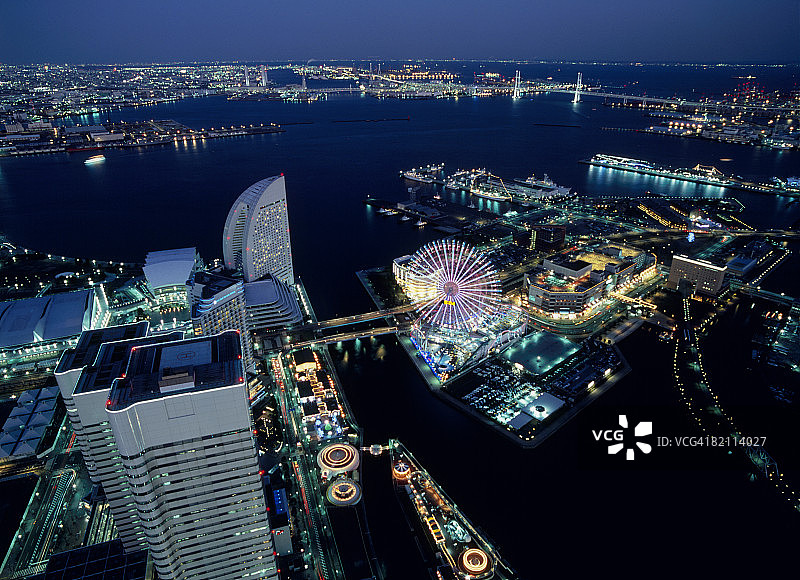 日本横滨城市景观图片素材