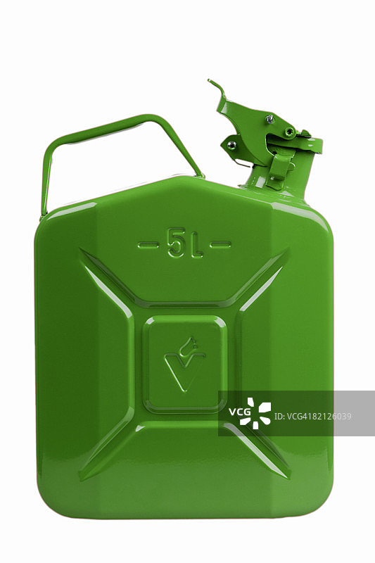 绿色汽油桶图片素材