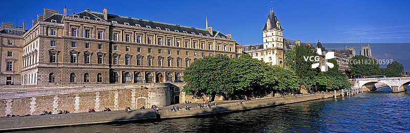 巴黎全景图片素材