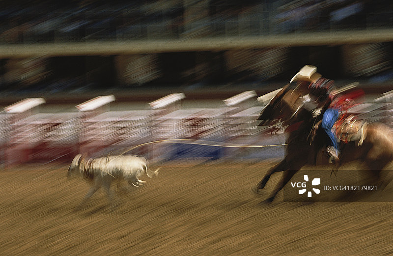 抽象牛仔竞技表演图片素材
