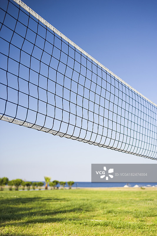 卡拉索斯海滩排球网图片素材