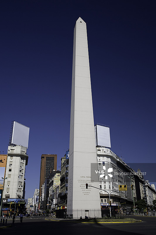 布宜诺斯艾利斯方尖碑图片素材