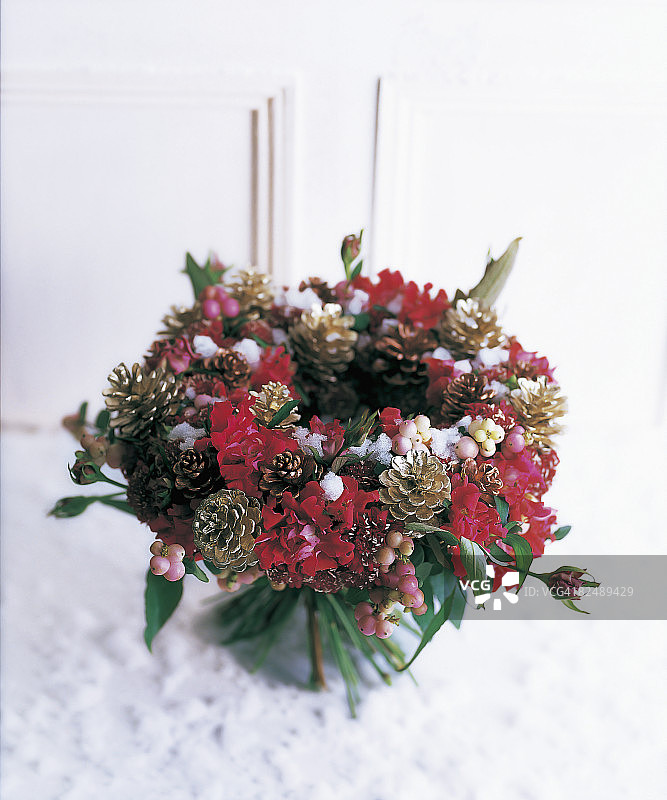 鲜花花环图片素材