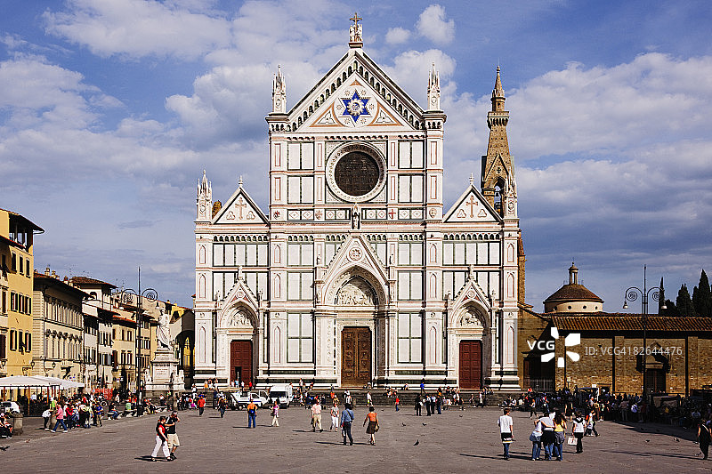 圣十字文艺复兴教堂图片素材