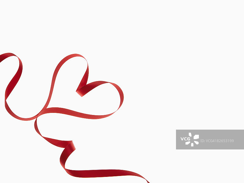 心形丝带图片素材