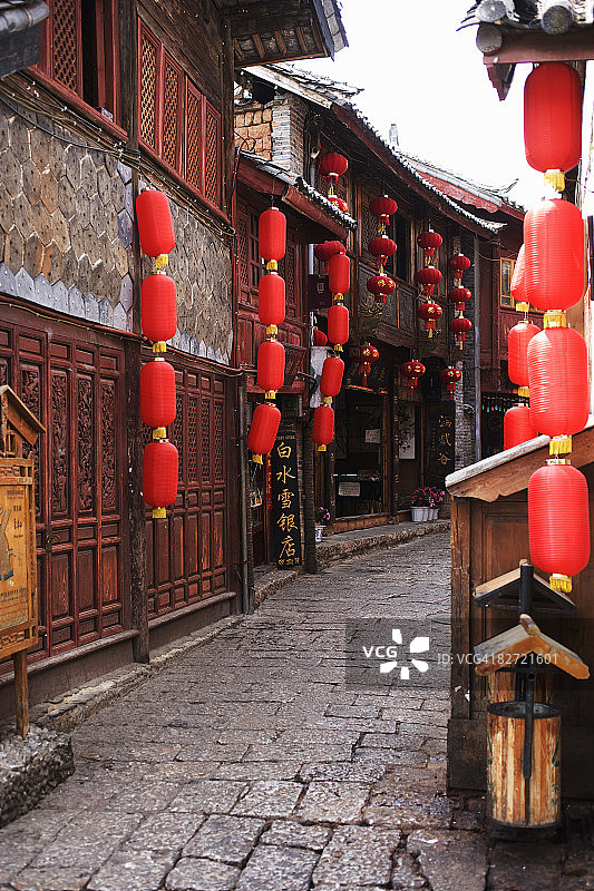 中国云南省丽江市香格里拉地区图片素材