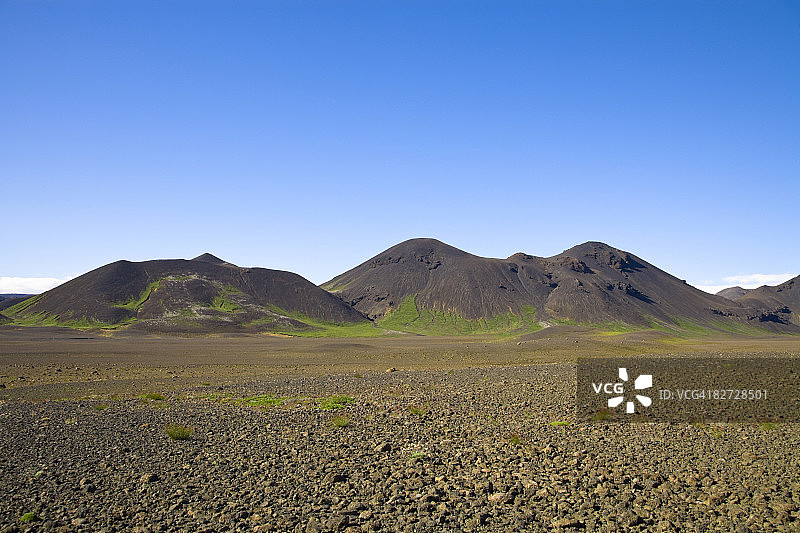 冰岛火山山脉图片素材