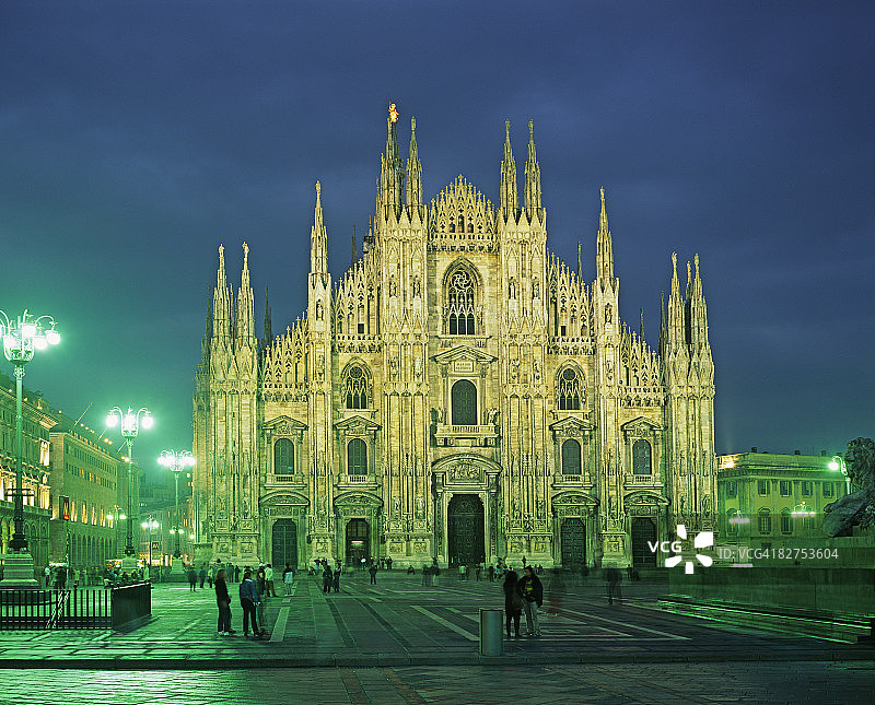 意大利米兰主教座堂（Duomo）图片素材