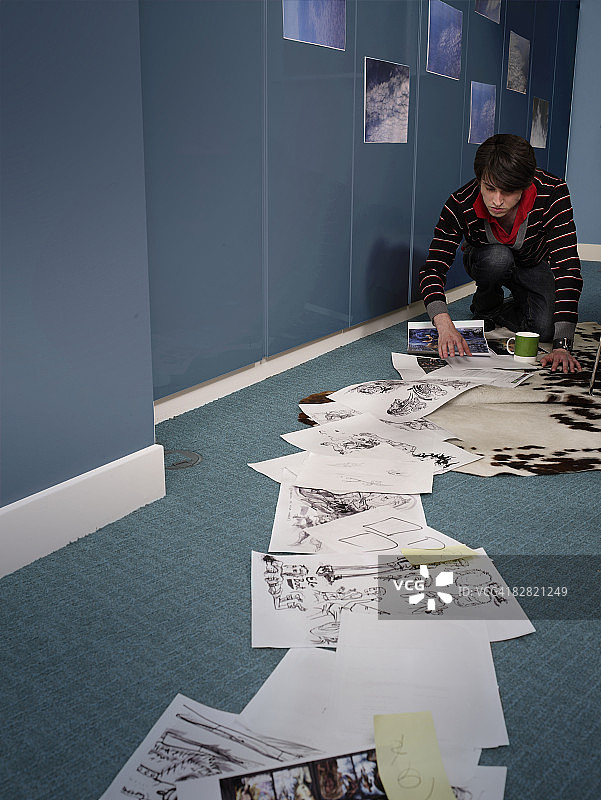 卡通书艺术家整理作品图片素材