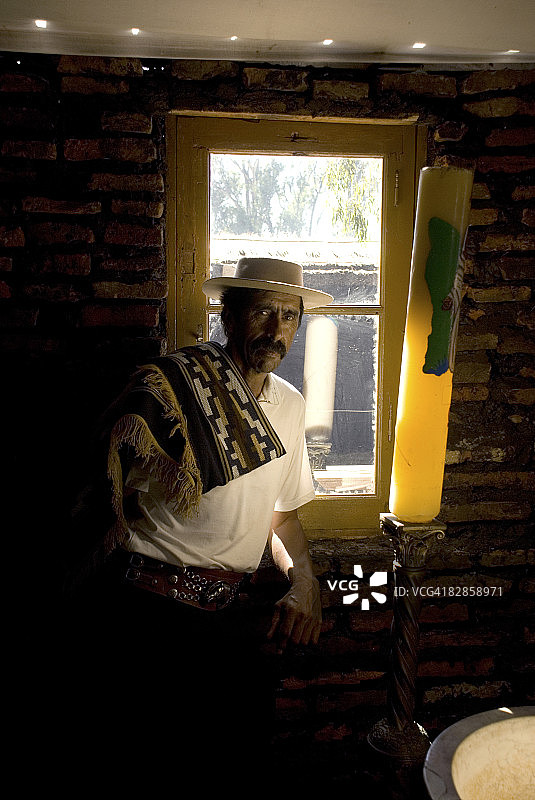 高乔人肖像图片素材