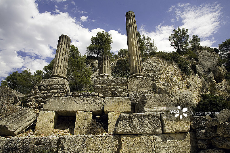 格拉农古罗马城市图片素材