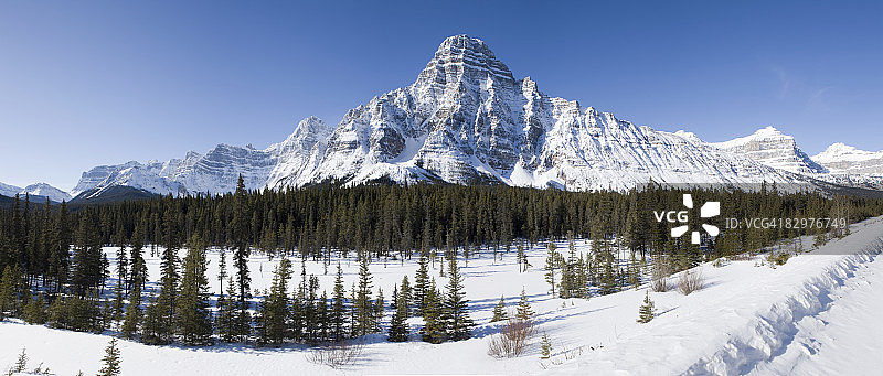 加拿大落基山脉图片素材