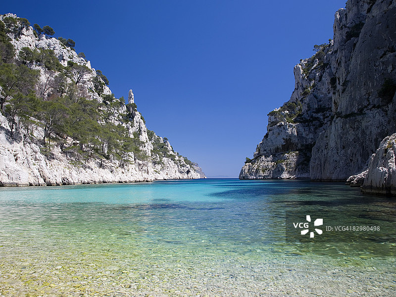 法国卡西斯昂沃海湾图片素材