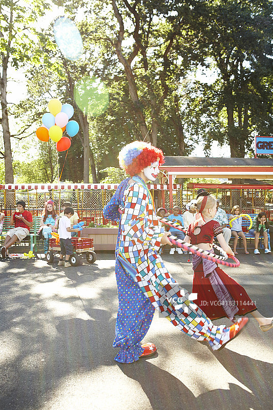 游乐园的一天图片素材