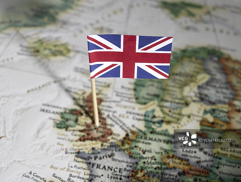 英国国旗地图图片素材