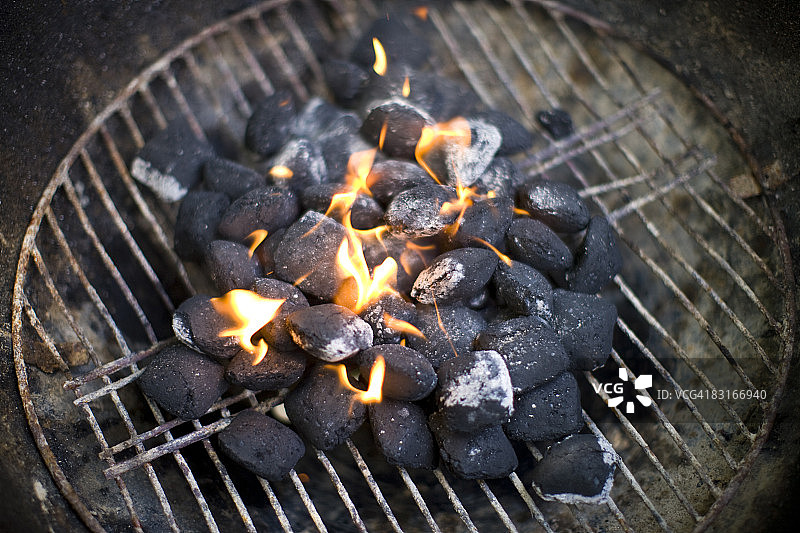 烧烤火焰图片素材