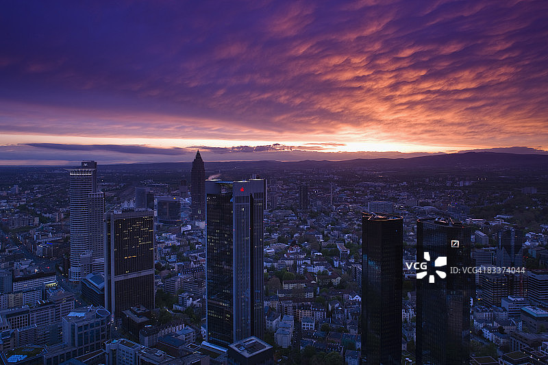德国黑森州法兰克福景观图片素材