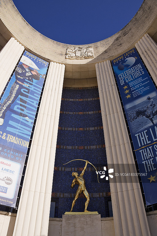 得克萨斯州州厅入口图片素材