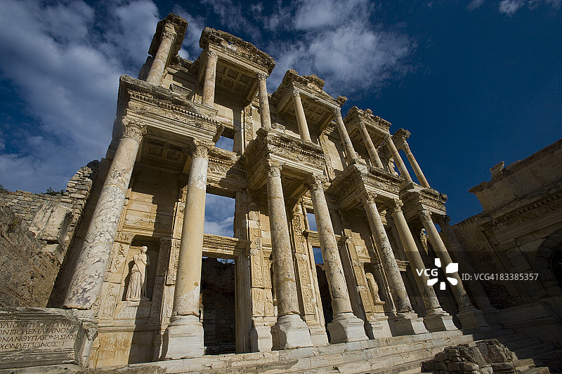 以弗所图书馆图片素材