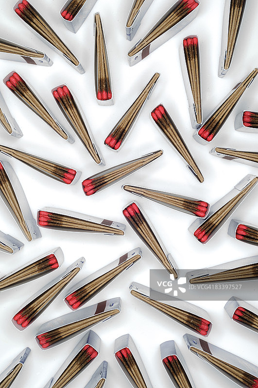 散装火柴图片素材