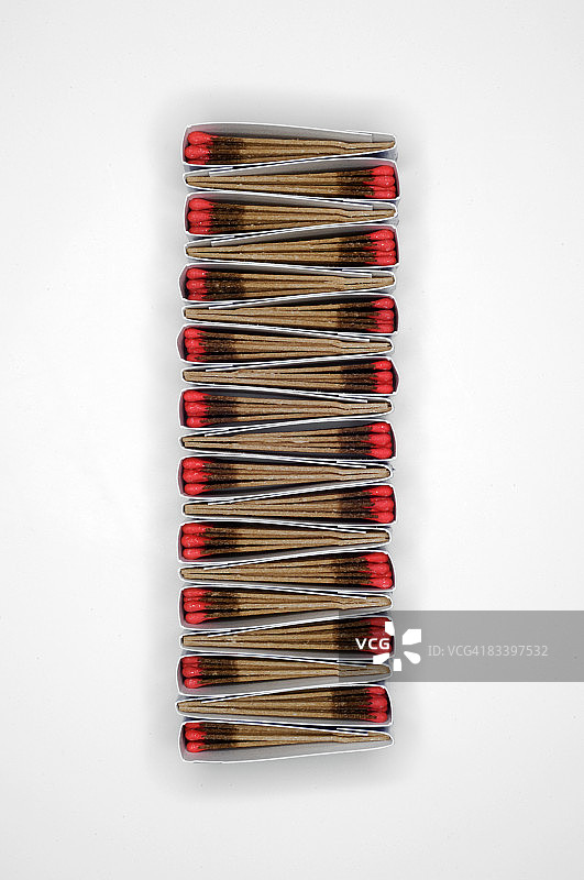 火柴盒堆叠图片素材