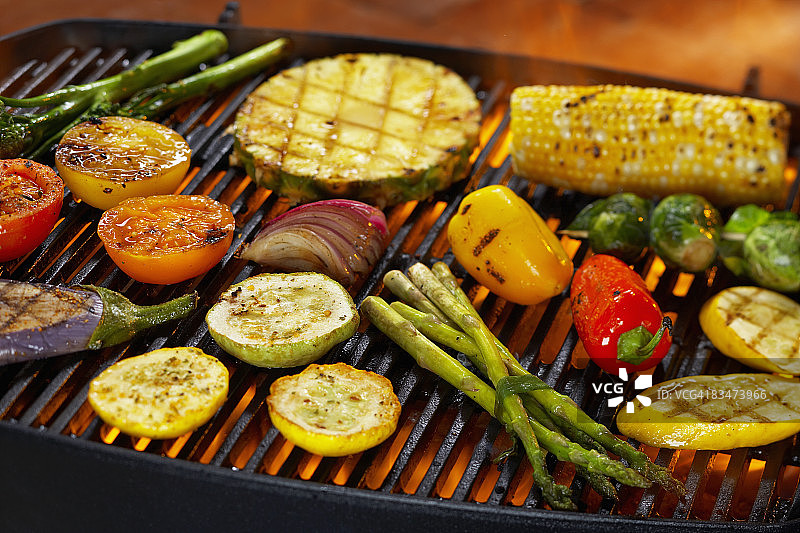 烤蔬菜图片素材