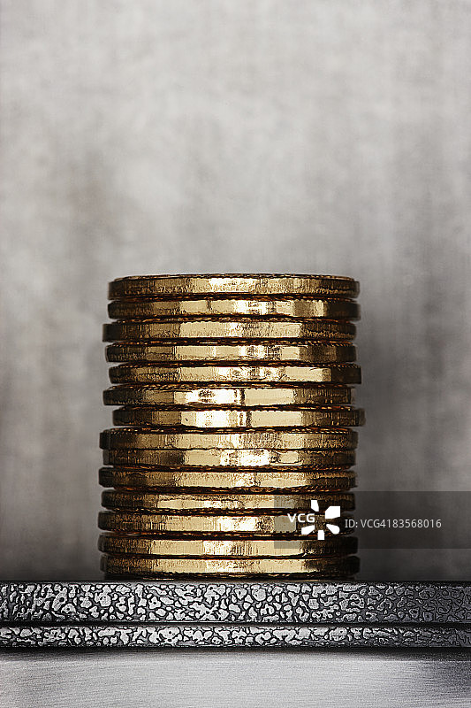 一堆金币图片素材