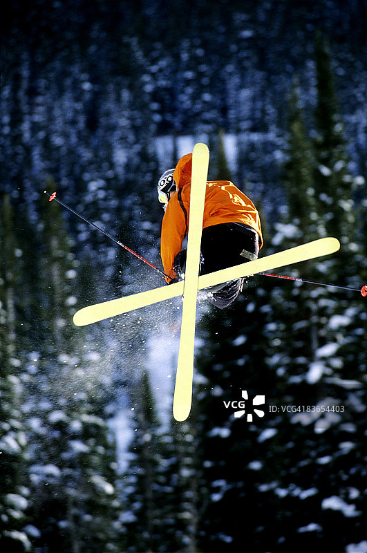 雪鸟滑雪地形公园图片素材