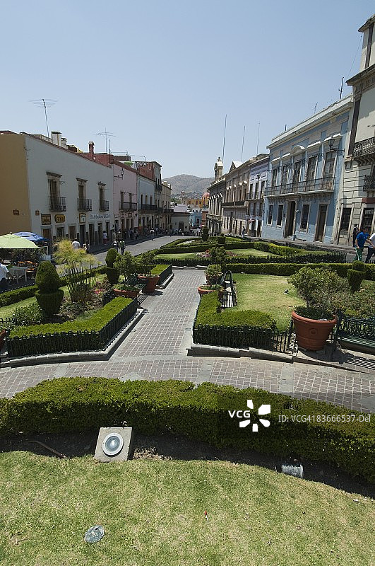 墨西哥瓜纳华托和平广场，联合国教科文组织世界遗产图片素材