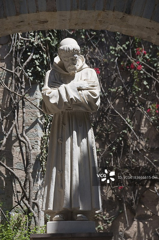 瓜纳华托的圣加布里埃尔德巴雷拉庄园花园（联合国教科文组织世界遗产），墨西哥图片素材