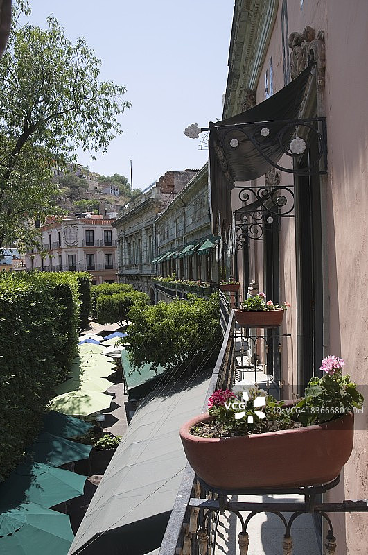 瓜纳华托联盟花园，联合国教科文组织世界遗产，墨西哥瓜纳华托州图片素材