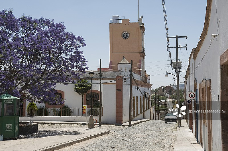 波佐斯矿区，联合国教科文组织世界遗产，瓜纳华托州，墨西哥，北美洲图片素材