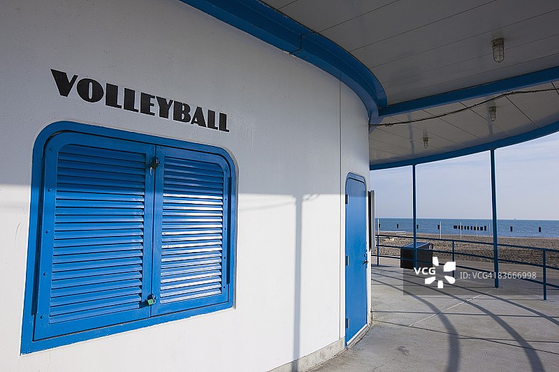 美国伊利诺伊州芝加哥橡树街海滩建筑图片素材