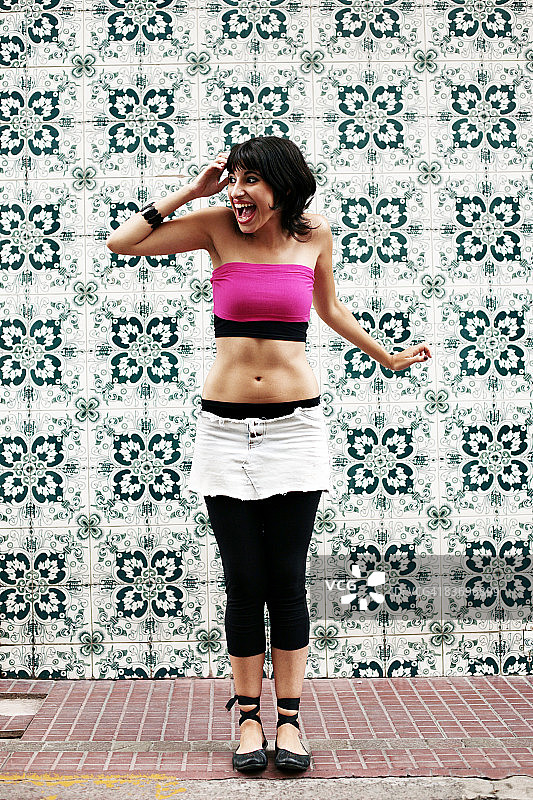 年轻女子肖像图片素材