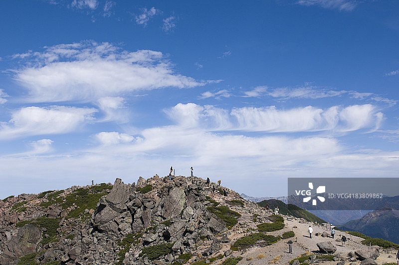 乘鞍岳图片素材