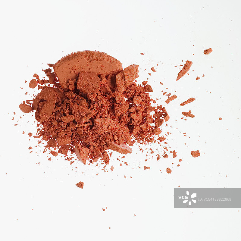 橙色眼影图片素材