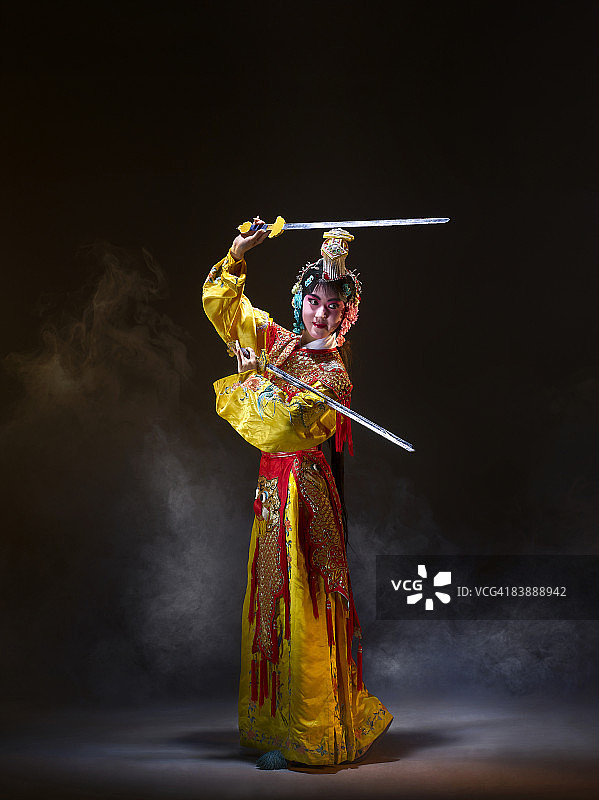 中国戏曲人物虞姬图片素材