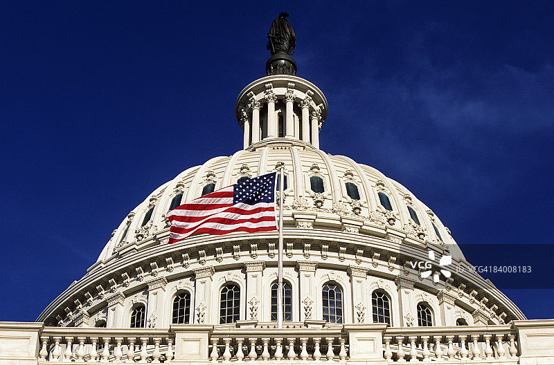 美国华盛顿特区美国国会大厦图片素材
