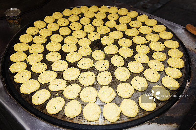 中国美食：大盘菜，中国山东省青岛图片素材