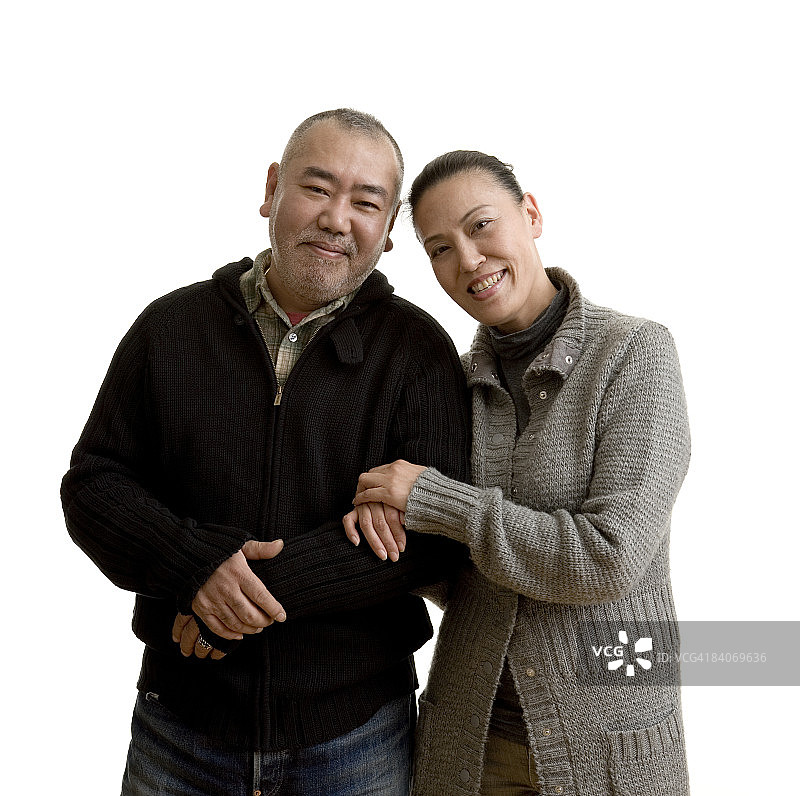 四十多岁的日本夫妇图片素材