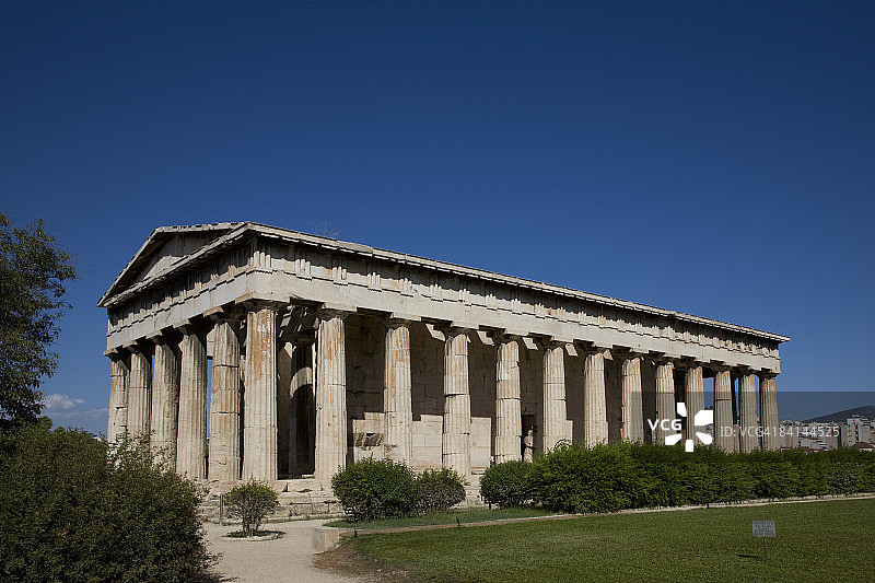 希腊雅典：赫菲斯托斯神庙图片素材